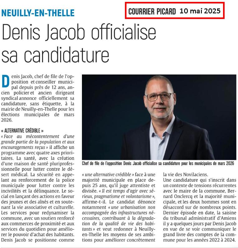 10 mai 2025 candidature courrier picard