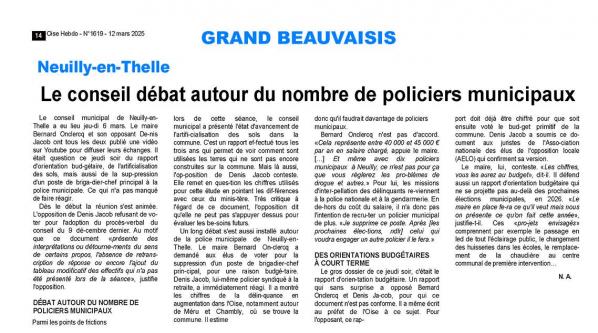 12 03 2025 debat pm oisehebdo