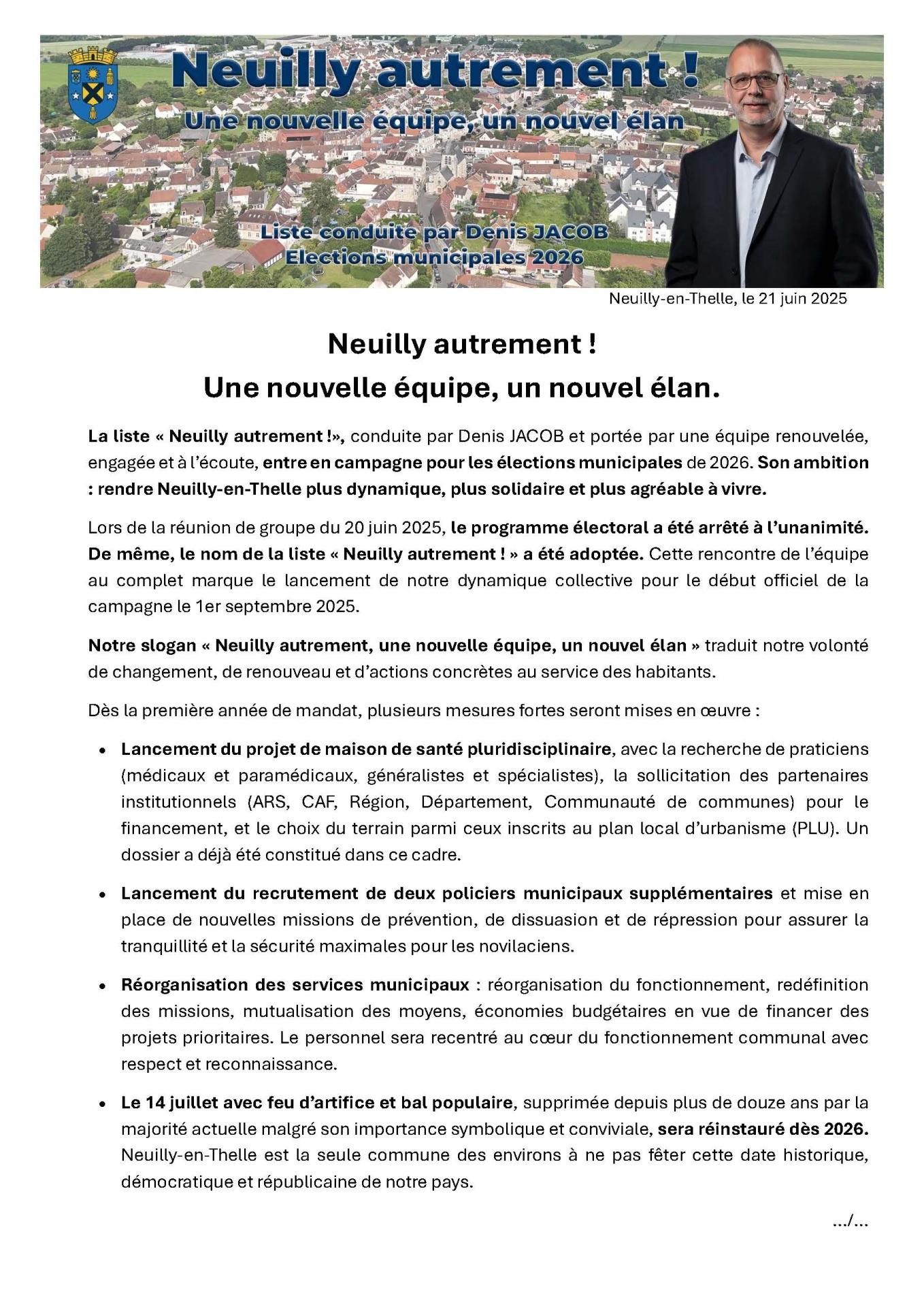 21 juin 2025 elections municipales page 1